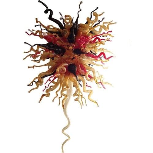 Lustre Acrylique LED Lighting Glass Chandelier for Interior Deco