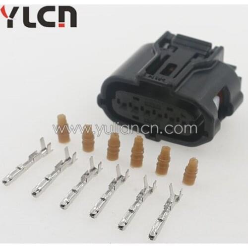 New Car 6 Pin Sealed Waterproof Electrical Auto Connector Plug