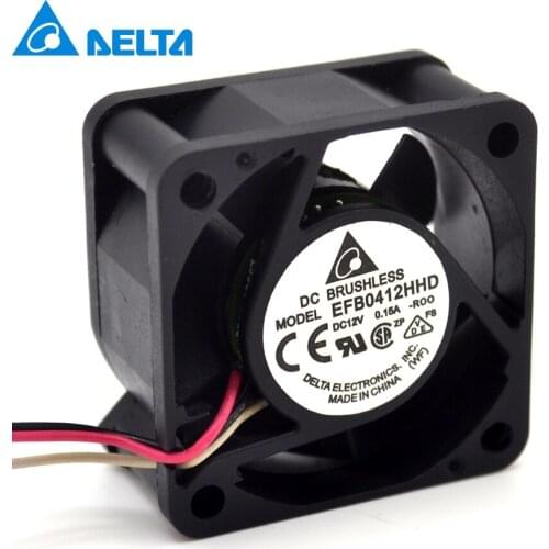 Original Delta Three H3C 3600 5600 switch S5500 4020 40mm cooling fan 12V 0.15A EFB0412HHD