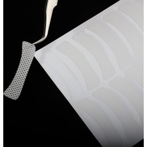 Non-woven Eyelash Patches Eyelash Extension Eye Pads Medical Fabrics Patches 50 pairs/pack Eye Tips Make Up Tools