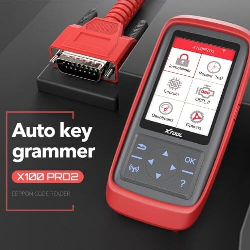 XTOOL X100 Pro2 OBD2 Auto Key Programmer Mileage Adjustment X100PRO ECU Reset Code Read Car Tools Multi-Language Free Update