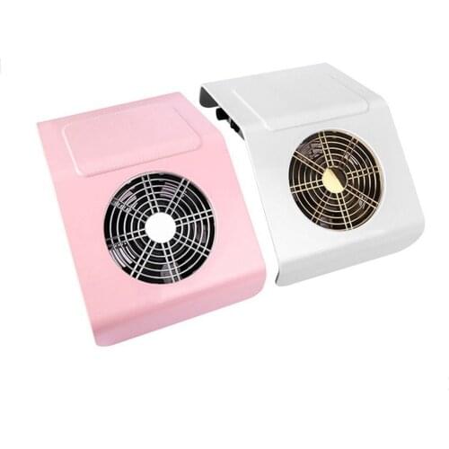 2021 New 45W Nail Art Dust Vacuum Cleaner Nail Art Tool Low Noise Powerful Vacuum Cleaner Leather And ABS Plastic Material