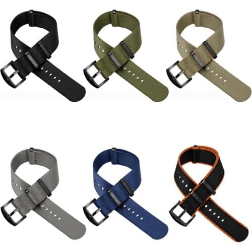 High Quality NATO Nylon Watchband For Omega Seamaster Speedmaster Rox Mido Seiko Wristband 20mm 22mm