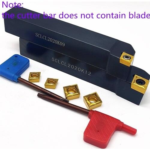 1pcs SCLCR/L2020K09 SCLCR/L2020K12 Screw Type 95 Degree External Cutter Bar +10pcs CCMT09T304/8 Cutting Insert CCMT120404 CCMT12