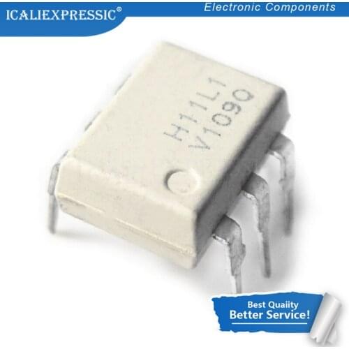 10PCS H11L1M DIP6 H11L1 DIP DIP-6 new and original IC