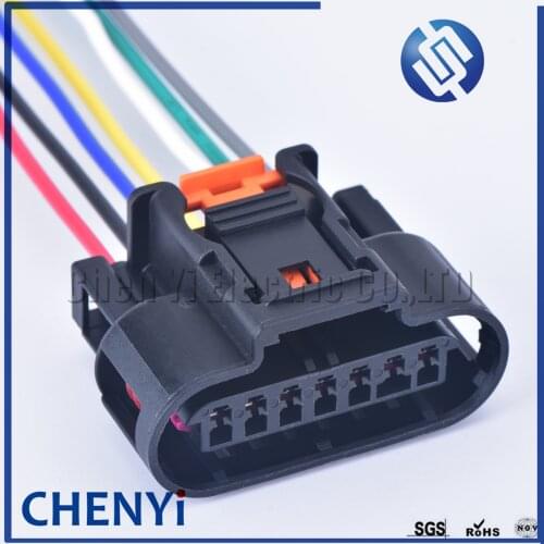 7pin 1.5mm 1930-0958 Auto Wiring Socket Automotive Ignition Coil Plug waterproof connector For GM Chevrolet Buick Opel with wire