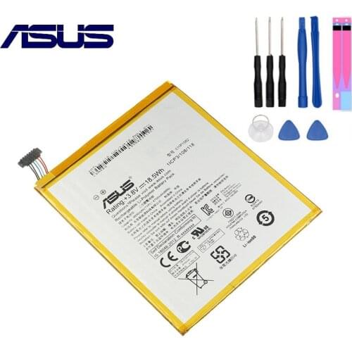 Original ASUS Phone Battery C11P1502 for ASUS ZenPad 10 Z300CG Z300CL P01T Z300M Z300C P023 10.1 High Capacity 4890mAh + Tools