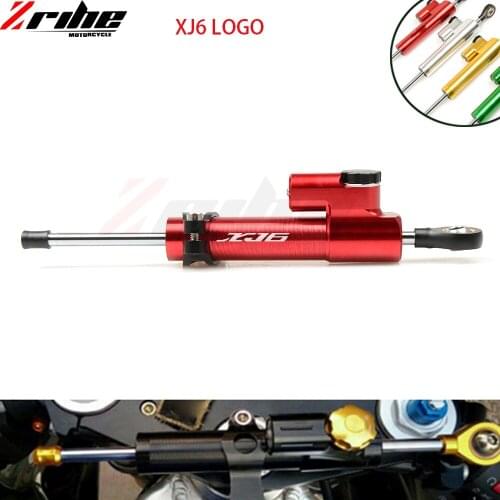 Motorcycle Accessories cnc Damper Steering Stabilizer Linear Reversed Safety Control Over for yamaha XJ6 VERSTS 650 R125