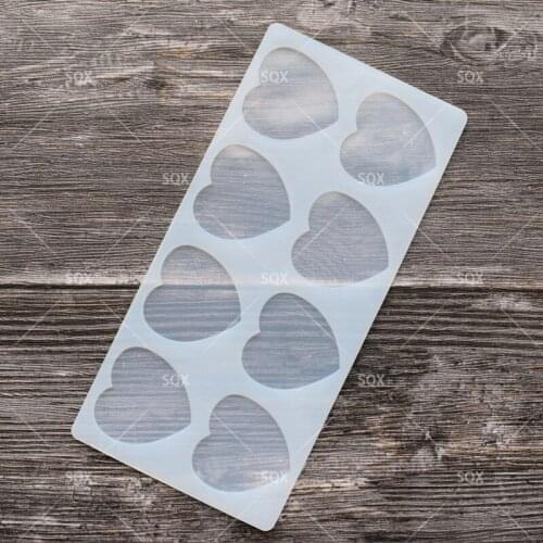 Free Shopping Silicone Fondant Mold Heart Shape Chocolate Mold Wedding Cake Decoration Tools SA26