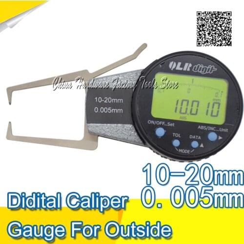 10-20mm Digital caliper gauge for outside measurement caliper gauge digital indicator