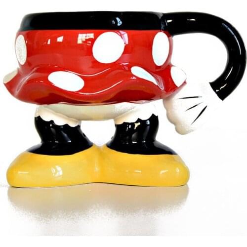Children Cartoon Cup Mug Ceramic Couple Pair Cup