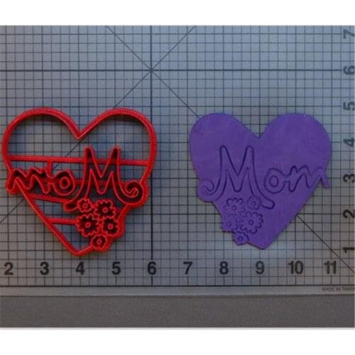 Cookie Moulds Cookie Cutter Pastry Mold Patisserie Christmas Pastry Mold Cake Decorating Tools Kitchenware Love Mom