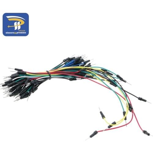 Jumpers Kit Cable Pack Protoboard Solderless Breadboard Jumper Wire Board Cable Kit Module Jumper Wires 65pcs/set