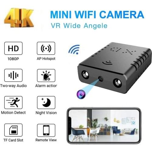 4K 1080P Mini DV/ Wifi Camera Micra Cam Night Vision Micro Camera Motion Detection Mini DVR Remote viewing Cam Mini Camcorder XD