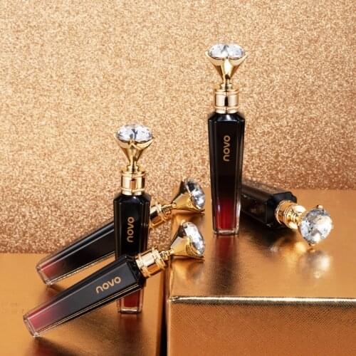 NOVO Queen Retro Velvet Lip Glaze Liquid Lipstick Matte Makeup Waterproof Red Lips Long Lasting Lip Gloss Beauty Make Up TSLM1