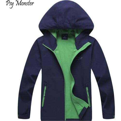 Autumn Polar Fleece Girls Children Warm Windbreaker Outerwear Sporty Kids Clothes Waterproof Windproof Boys Jackets For 3-12T