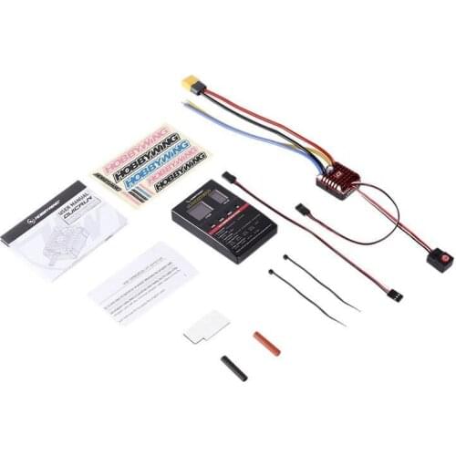 Hobbywing QuicRun WP-1080 1/8 1/10 Crawler Brushed waterproof ESC 80A 6V/7.4V 3A BEC wth Programming card