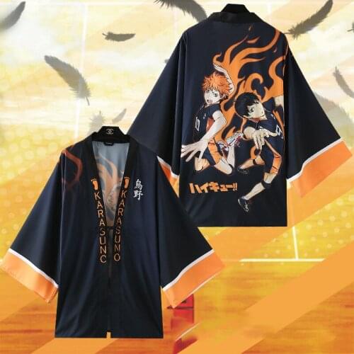 Volleyball Sport Anime Haikyuu To The Top Cosplay Costume Hinata Shouyou Volleyball Cape Tobio Kageyama Cloak Karasuno High Team
