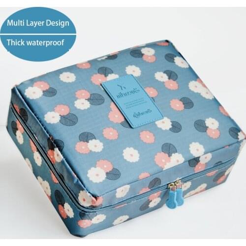 High Quality Outdoor Girl Makeup Bag Women Cosmetic Bag Women Toiletries Organizer Waterproof Female Storage Make Up Cases