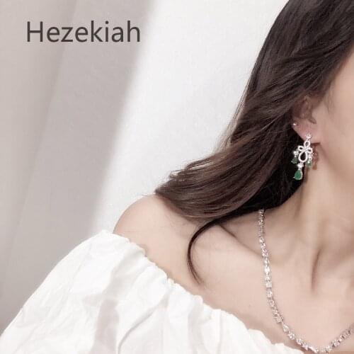 Hezekiah needle Lady noble Earring Tassel Earrings fashion earrings Shiny Earrings Dance party Free shipping