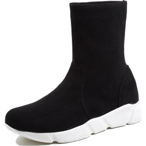 Motion wind is thick and comfortable bottom 40-2018 canister boots woman of 43, 18924