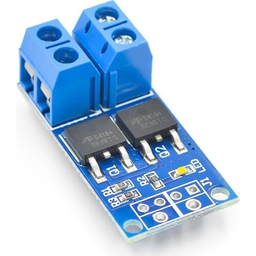 15A 400W MOS FET Trigger Switch Drive Module PWM Regulator Control Panel