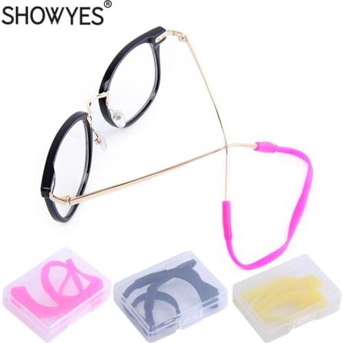 3 Boxes/Lot Child Glasses Ear Hooks Silicone Rope Set Anti Slip For Kids Adults Grips Eyeglasses Sports Temple Tips Soft Holder