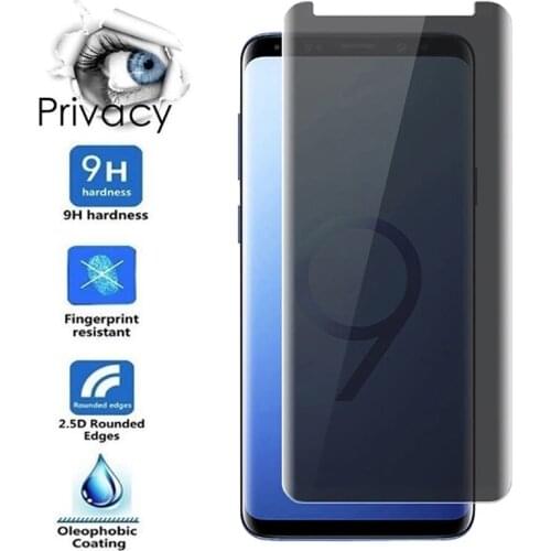 Anti spy protetor de tela para samsung galaxy j2 núcleo j5 prime anti peep privacidade vidro temperado para samsung j4 j6 plus j