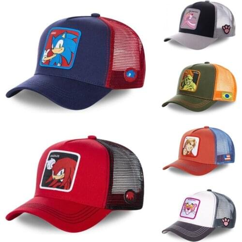 Snapback Cap Cotton Baseball Cap Men Women Hip Hop Dad Mesh Hat Trucker Dropshipping