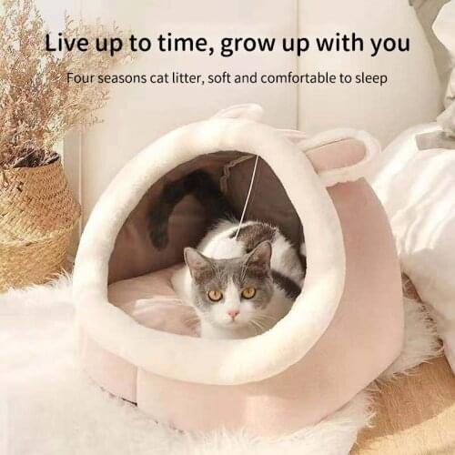 Cats Dnd Dogs Are Suitable For Four Seasons Nests Animal Forms Pet Cat Houses Kennels Summer Cat Villas Small Dogs Closed Cat Ne