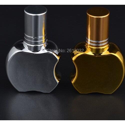 10ml Apple spray Glass Perfume Bottle With Sprayer Perfumery Bottle Atomiser Cosmetic Refillable Bottles F2017143