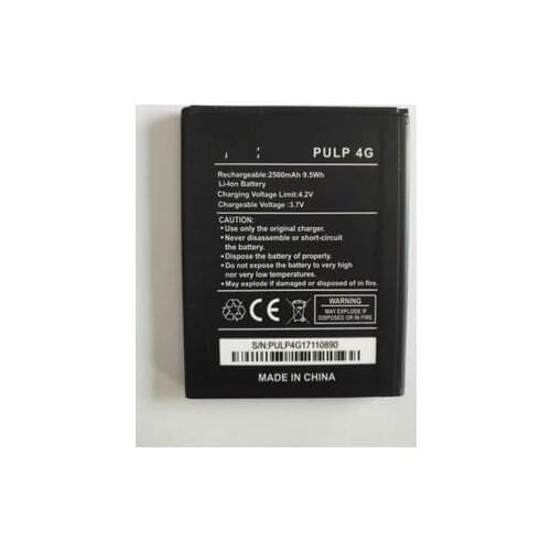 For Wiko Pulp 4G Battery 2500mAh replacement Backup Battery For Wiko Pulp 4G Smartphone with phone stander