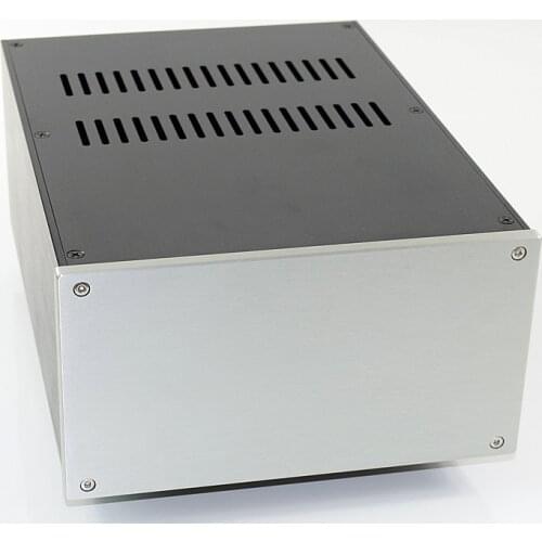 Size W300 H220 D120 All Aluminum Chassis Tube Amplifier AMP Case Preamplifier Amplify Chassis Rear Case DIY Aluminum Box