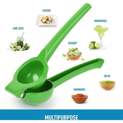 Metal Lemon Squeezer Citrus Juicer Manual Press Citrus Hand Juicer for Extracting the Most Juice Possible