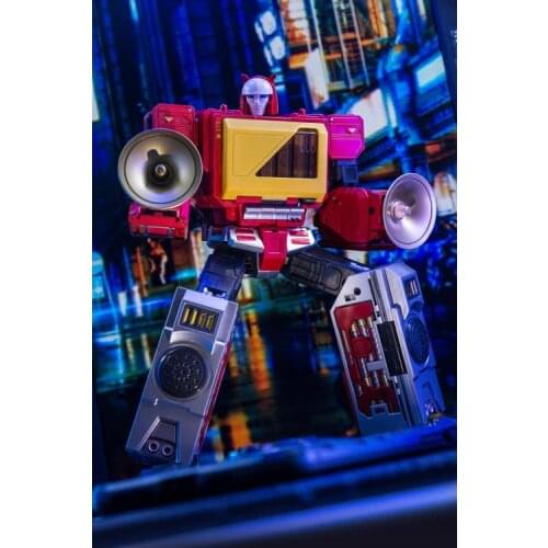 New Reissue! KFC Toys Phase 4AX Blaster Rewind Transistor Pure Red Metallic Ver. HIF New In Stock Free Shipping