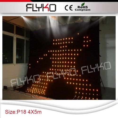 Projector full hd P18 lights and lightings led stage curtain screens 4M x 5M