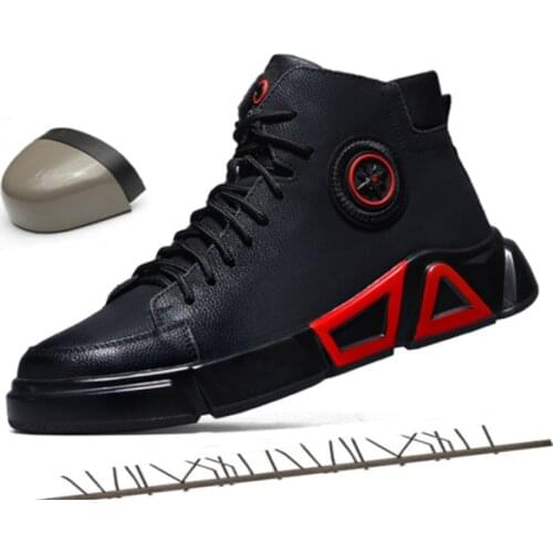 Luxury Designer High Waterproof Steel Toe Cap Work Safety Shoes Unbreakable Sneakers Winter Warm Snow Boots Men Shoes Motorcycle