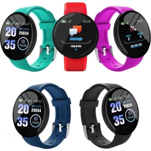 D18 Bluetooth Smart Watch Men Blood Pressure Smartwatch Women Waterproof Sport Heart Rate Fitness Tracker Smart Clock Watches