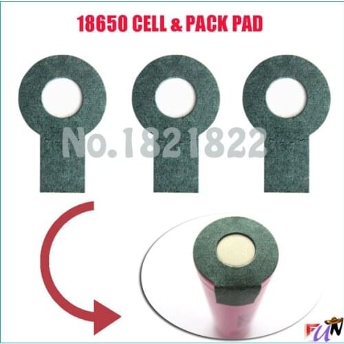 10pcs/alot 18650 insulating PAD battery protection PAD single pad