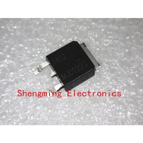 100pcs MJD122G MJD122 TIP122 TO-252 Darlington transistor