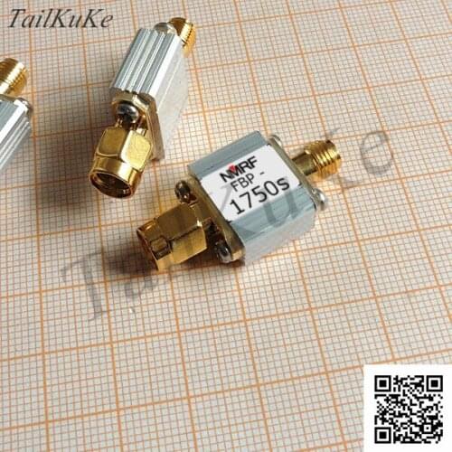 SAW Bandpass Filter for 1750MHz UMTS/AWS System, 1dB Bandpass 1710-1785MHz