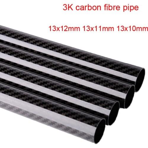 18x16mm 20x18mm 22x20mm 3K carbon fibre tube Hollow Carbon fiber pipe carbon tube CF holder Carbon rod Twill matte Plain light