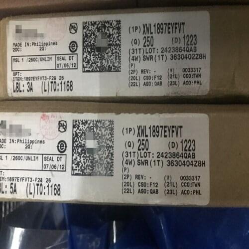 250PCS/BOX XWL1897EYFVT XWL1897 WL1897 WL1897EYFVT new