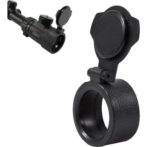 25.5/35/41/45/51/62MM Scope Lens Cover Flip Up Quick Spring Protection Cap Objective Lid for Airsoft Gun Caliber