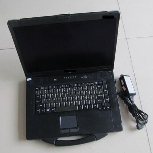 Auto diagnostic laptop toughbook cf-52 i5 4g works for mb star c4/c5 for bmw icom a2/a3 next ssd with software can choose