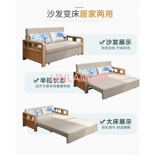 Linen hemp fabric sectional sofas Living Room Sofa set furniture alon couch puff asiento muebles de sala canape sofa bed cama