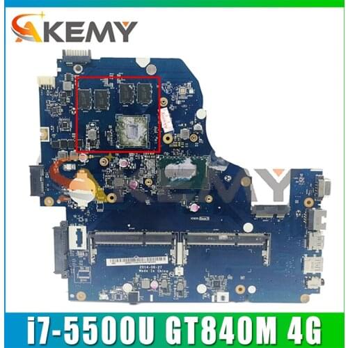 For Acer Aspire EK-571 E5-571 E5-571G V3-572G Laptop Motherboard A5WAH LA-B991P With i7-5500U GT840M 4G-GPU NB.MSX11.009 Tested