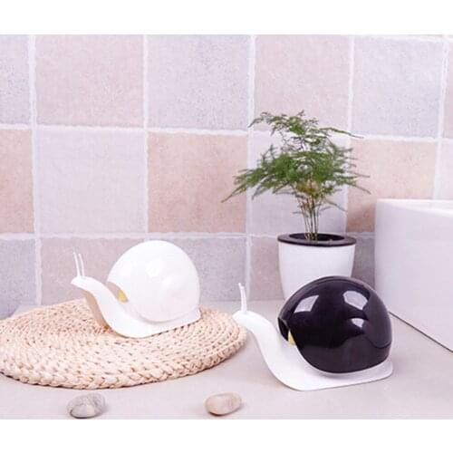2019 new fashion 120ml PP Material Snail shape cute lovely Press Type Liquid Soap Dispenser Home Bathroom Shampoo Lotion Bottles