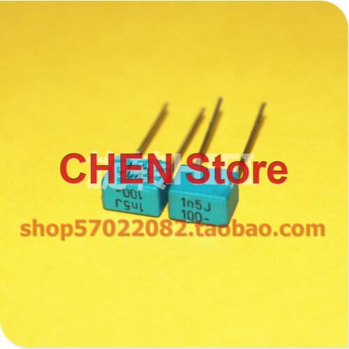 KEMET EVOX PFR5 mkp Electrodeless febrile film capacitor P5 1NF 1.3NF 1n5 1n6 1500PF 1.8NF 1000PF 1.5NF 63V 100V 400V 1800PF