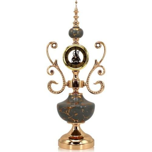 Zinc alloy clock furnishings soft furnishings living room home porch metal handicrafts